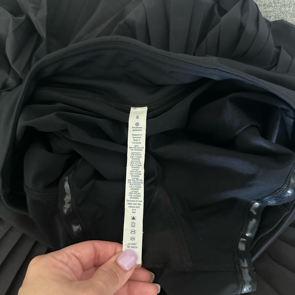 Lululemon Pleat To Street Skirt II
Black! - Picture 8 of 10